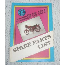 KATALOG DÍLŮ - ČZ 175/487.3 + 125/488.3  (ANGLICKÝ JAZYK)